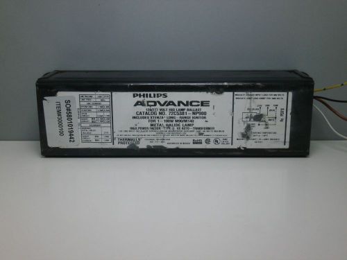Advance 72c5381-np900 metal halide hid ballast 120/277v for (1) 100w m90 lamp for sale