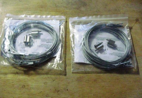 (2 Kits) Adjustable Gripple Cable Light Hanging Aircraft Cable Kit 10’ TXF GT310