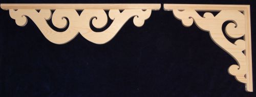 L&amp;g&#039;s gingerbread fretwork bracket &amp; pendant trim set - 3 piece set for sale