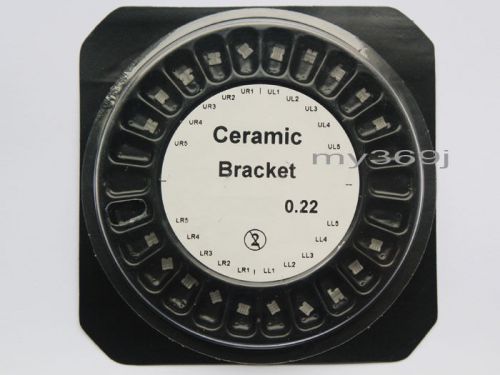 1pack dental orthodontic ceramic bracket roth 3,4,5 with hook 0.022&#034; available for sale