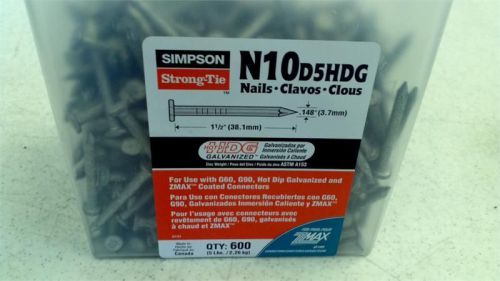 5lb n8x1-1/2&#034; hdg nails n8d5hdg simpson strong-tie for sale