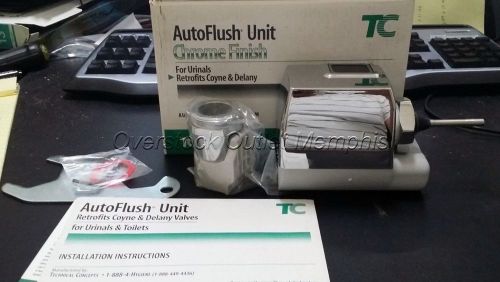 Technical concepts 401207 autoflush sidemount automatic flusher - urinal, chrome for sale
