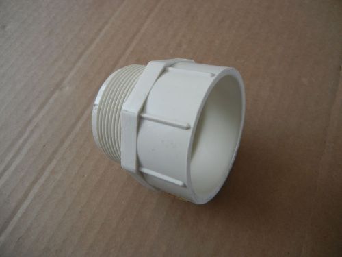 PVC Sch 40 Male Adapter 2&#034; NSF D2466 Thread to Glue