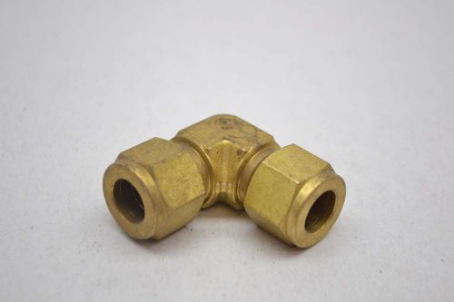 New swagelok 1/2x1/2in tube 90 deg brass elbow fitting d430458 for sale