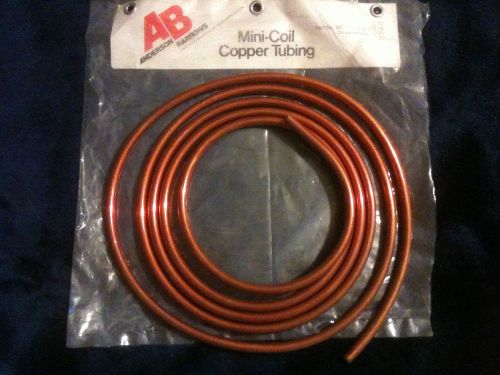 Anderson barrows 3/8&#034; od x 15&#039; copper tubing for sale