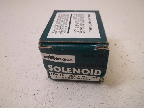 MILLER 637 SOLENOID AIR VALVE *NEW IN A BOX*
