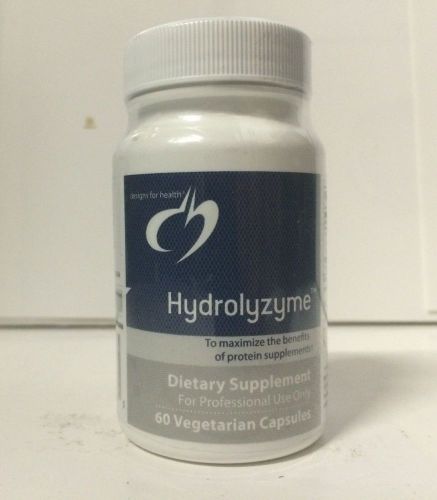 Designs For Health - Hydrolyzyme - 60 Vegetarian Capsules, MFD: 11/13