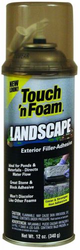 Touch &#039;N Foam 12-OZ Black Exterior Landscape &amp; Repair Insulating Foam Sealant