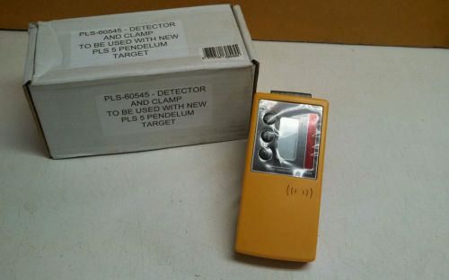 Pls 5 laser level detector w/clamp for sale