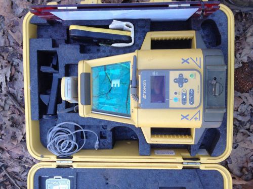 Topcon rt5sw rotating laser with accesories for sale