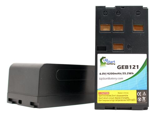 2x geb121 battery for leica tcr407, tps1100, tcr-405 power, tcr802, tc1102 for sale