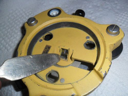 Damaged Topcon Tribrach with Optical Plummet for parts or repair