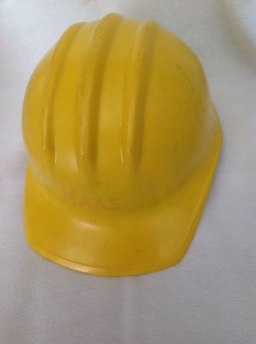 HARD BOILED HAT Vintage Construction E.D. Bullard Yellow Suspension DIHEDRAL