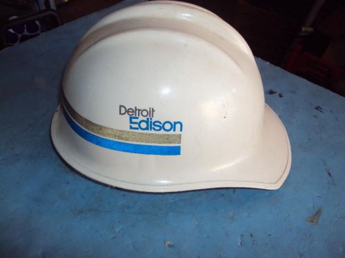 DETROIT EDISON HARD HAT. Bullard # 303 Hard Hat, Excellent, Model #  303