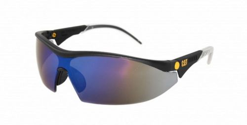 New Caterpillar Digger Safety Glasses Blue Mirror Color Lens Eyewear Protection