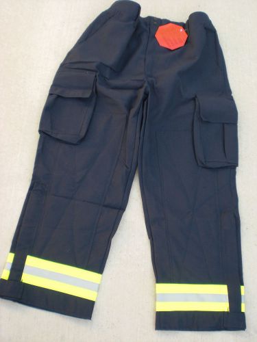 Large / 30&#034; - barrier wear wildland nomex emt / ems overpants fire resistant bdu for sale