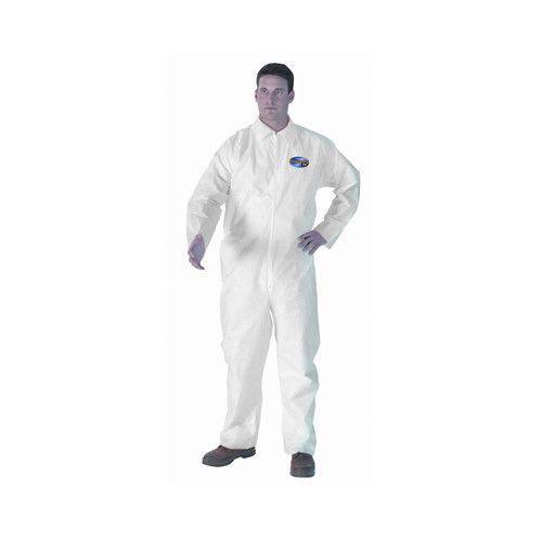 Kleenguard A20 Fabric Extra Large Coveralls Micro force Barrier SMS in White