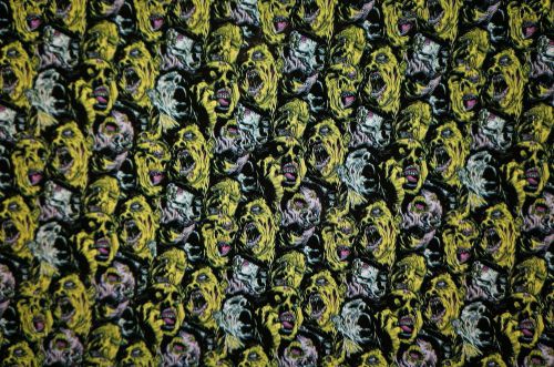 Living dead zombie hydrographic film full color for sale
