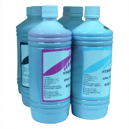 Water base dye ink for mutoh rj6000/rj8000/rj8100 --- 1l* 6bottles for sale