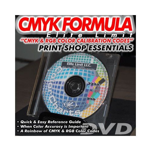 Elite limit dvd - color chart guide - inkjet printer printing supplies for sale