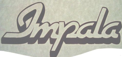 Chevy Impala  Vintage 70&#039;s  T-Shirt transfer  NOS