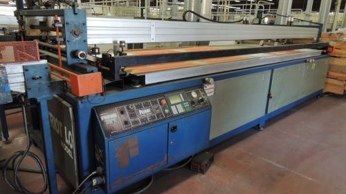 M&amp;R PATRIOT FLATBED LONG STROKE SCREEN PRESS, 52 x 148, DORN SPE UV DRYER