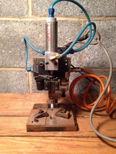 Jewelry stamping machine. vintage pneumatic pressure stamp tool industrial for sale