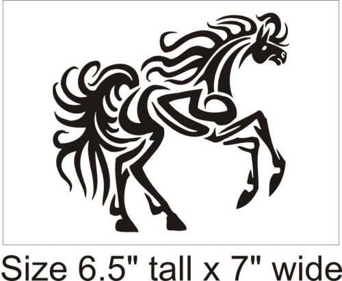 2X Creative Designer Horse Funny Car Vinyl Sticker Decal Truck Bumper - 1188