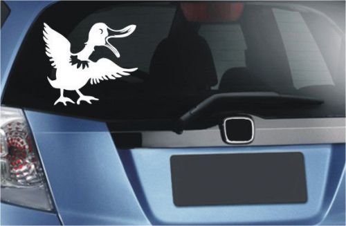2X Quacking Duck Funny Car Vinyl Sticker Decal Truck Bumper Laptop Gift  - 279