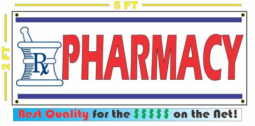 PHARMACY Banner Sign NEW XL Extra Large Size Supplies Supply Store Prescription