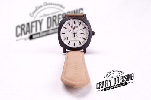 Crafty tan timepiece for sale