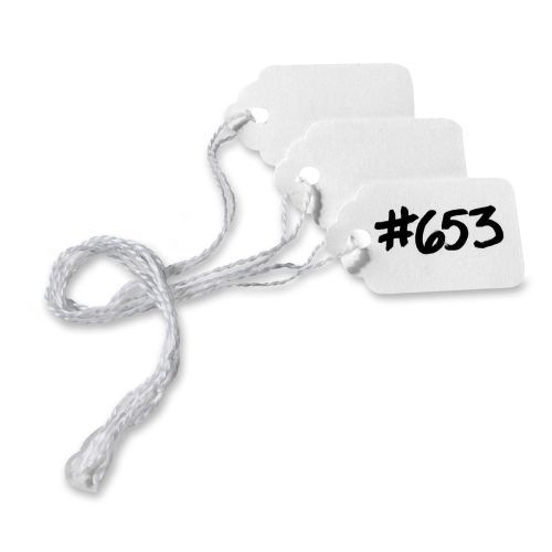 Avery Marking Tag - 1.50&#034; x 0.94&#034; - 1000/Box - Cotton, Polyester - White