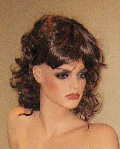 Wig for Mannequin * Brownish/Reddish Color * Flawless Condition