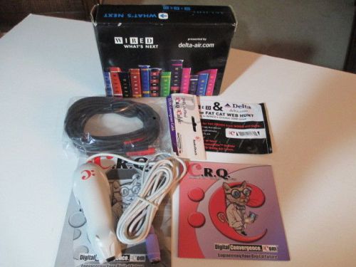 Wired C.R.Q. Digital Convergence Cat &amp; Software plus 20 Foot Cable