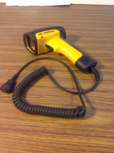 PSC PowerScan Industrial Barcode Scanner w/ Serial Connect Cable For Wedge Box