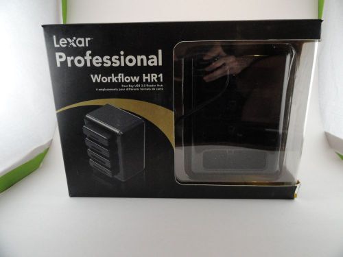 Lexar Professional Workflow HR1 USB 3.0 Four-Bay Reader Hub - NEW Open Box