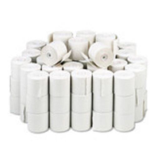 Pm company single-ply paper rolls, 2 1/4&#034; x 150&#039;, 100 per carton - white for sale