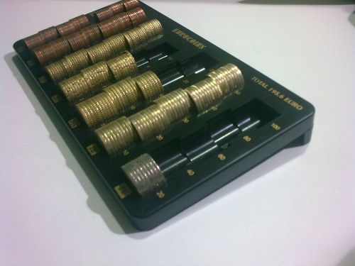 Coin,money tray-holder-counter.Euro set(European Union-EU)
