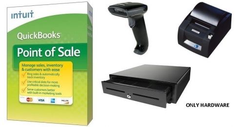Intuit QuickBooks Retail POS Point OF Sale HARDWARE ONLY 2011 Bundle