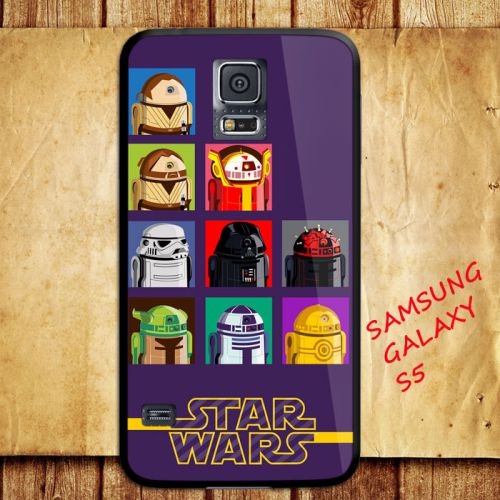 iPhone and Samsung Galaxy - R2D2 Star Wars Chibi Cartoon Stormtrooper - Case