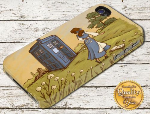 Belle Princess Beauty Beast Movie Tardis iPhone 4/5/6 Samsung Galaxy A106 Case