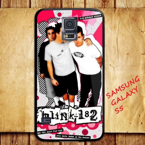 iPhone and Samsung Case - Hot Blink 182 Rock Band - Cover