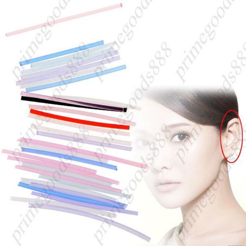 10 x Pairs of Silicone Pins Ear Stud Allergy Free Earring DTY Fashion Jewelry