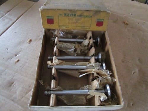 Oliver tractor 60 BRAND NEW (4) Exhaust valves  N.O.S.
