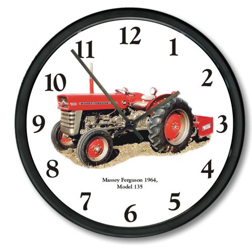 New MASSEY FERGUSON Tractor Clock Model 135 Vintage 1964 Tractor Farmer Soil