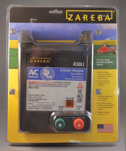 Zareba 50 mile ac low impedance fence charger model #: a50li for sale