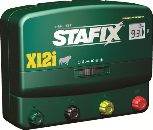 Stafix x12i energizer 90 mile fence charger dual purpose! for sale