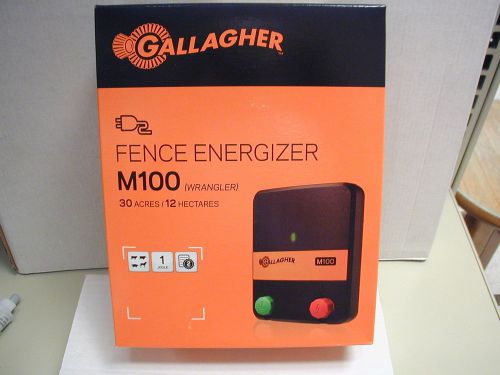 Gallagher - Wrangler Electric Fence Charger - 1 Joule - 30 Acres - 2yr. Warranty