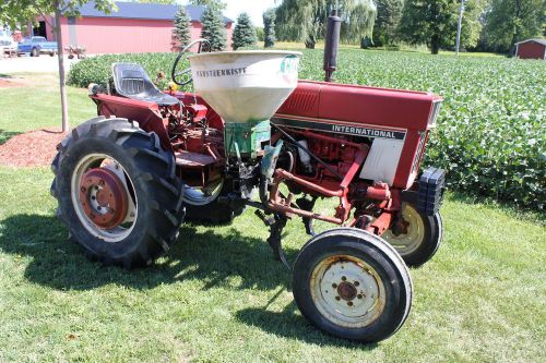 International harvester 274 diesel cultivator tractor 30hp fertilizer hopper pto for sale