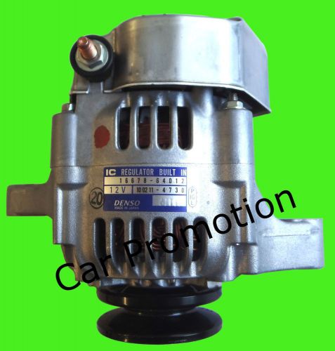 Generator kubota denso 12v 16678-64012 1667864012 100211-4730 for sale